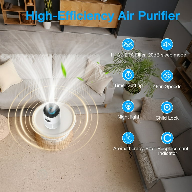 One VAVSEA Air Purifier For Home Large Room Up To 1350 sq.ft, Price ( $79.95 USD )