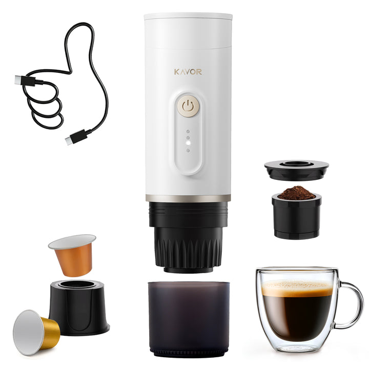 One Kavor GoBrew T30 Portable Espresso Machine Price ( $114.00 USD )