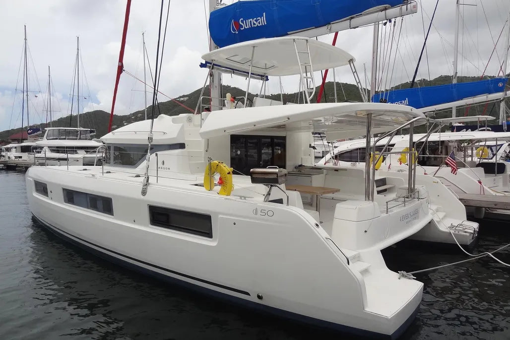 One 2021 Lagoon 50 | 48.5 ft - Yacht For Cruises And Fishing Tortola, British Virgin Islands Natural Gas USA Price ( $675.000.00 USD )