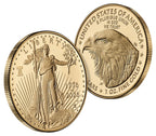 One 1 Oz American Eagle Physical Gold Proof Coin Price ( $4,250.95 USD )