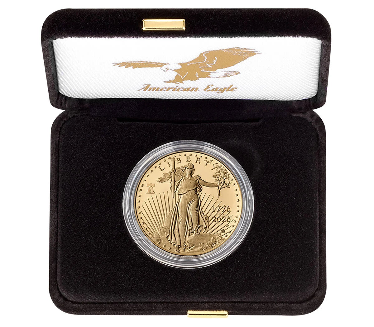 One 1 Oz American Eagle Physical Gold Proof Coin Price ( $4,250.95 USD )