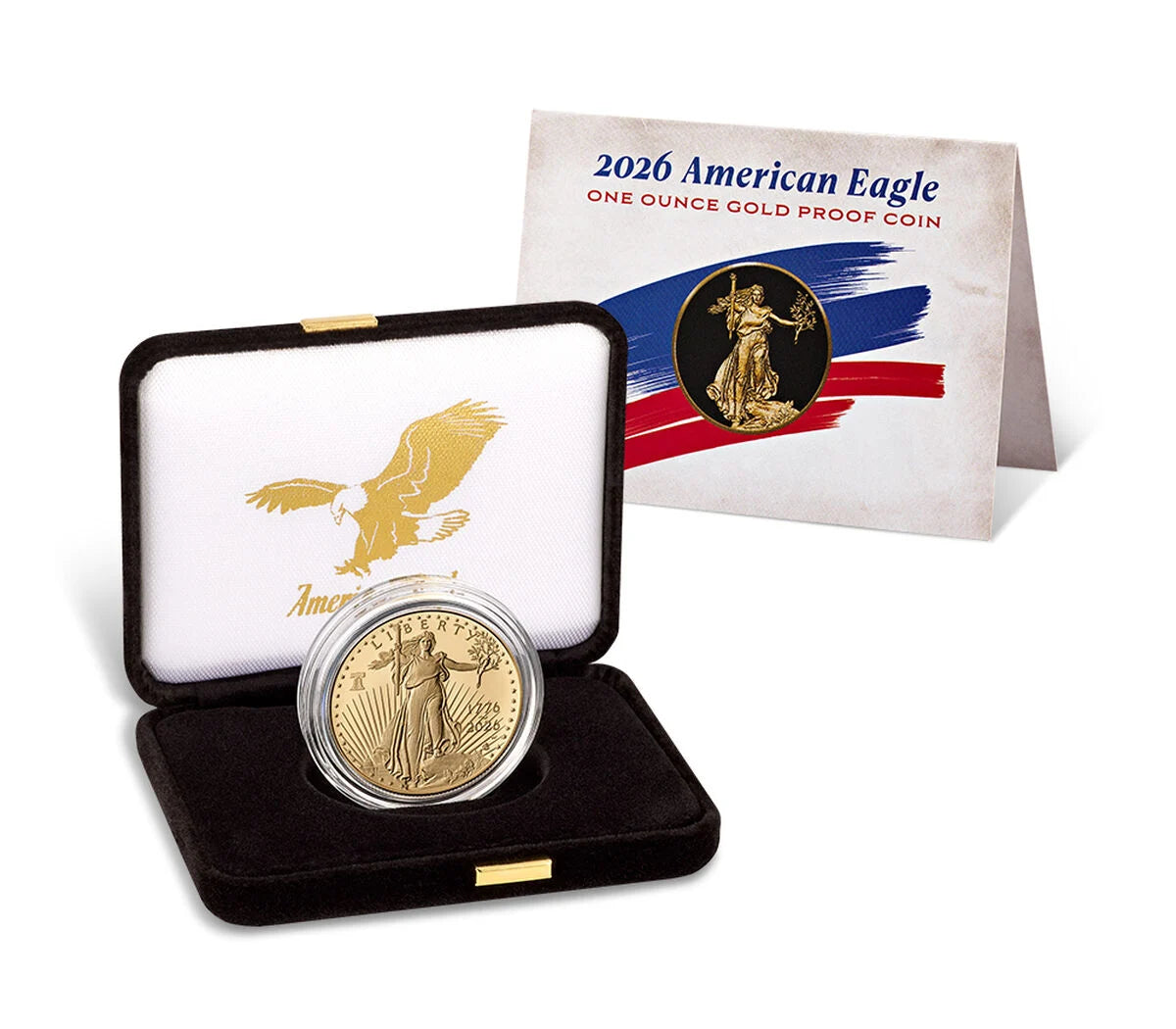 One 1 Oz American Eagle Physical Gold Proof Coin Price ( $4,250.95 USD )