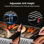 One FILBEE Brand Portable Folding BBQ Charcoal Grill Price ( $175.00 USD )