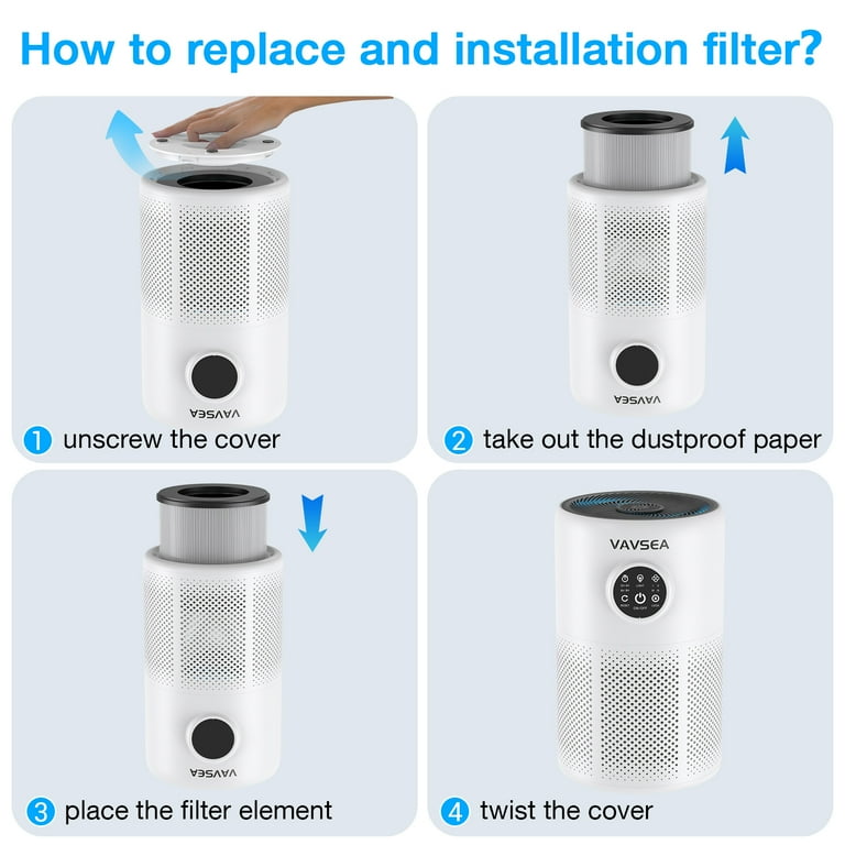One VAVSEA Air Purifier For Home Large Room Up To 1350 sq.ft, Price ( $79.95 USD )