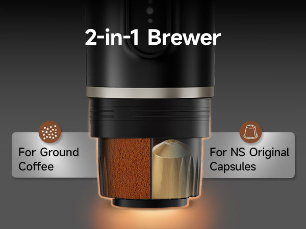 One Kavor GoBrew T30 Portable Espresso Machine Price ( $114.00 USD )