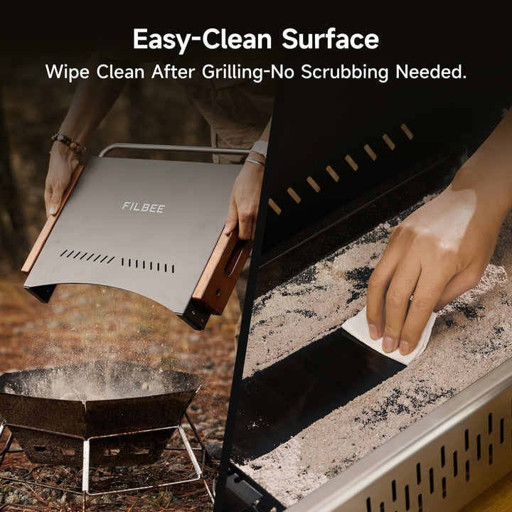 One FILBEE Brand Portable Folding BBQ Charcoal Grill Price ( $175.00 USD )