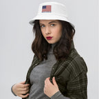 One Proud American Embroidered Bucket Hat Price ( $50.00 USD )