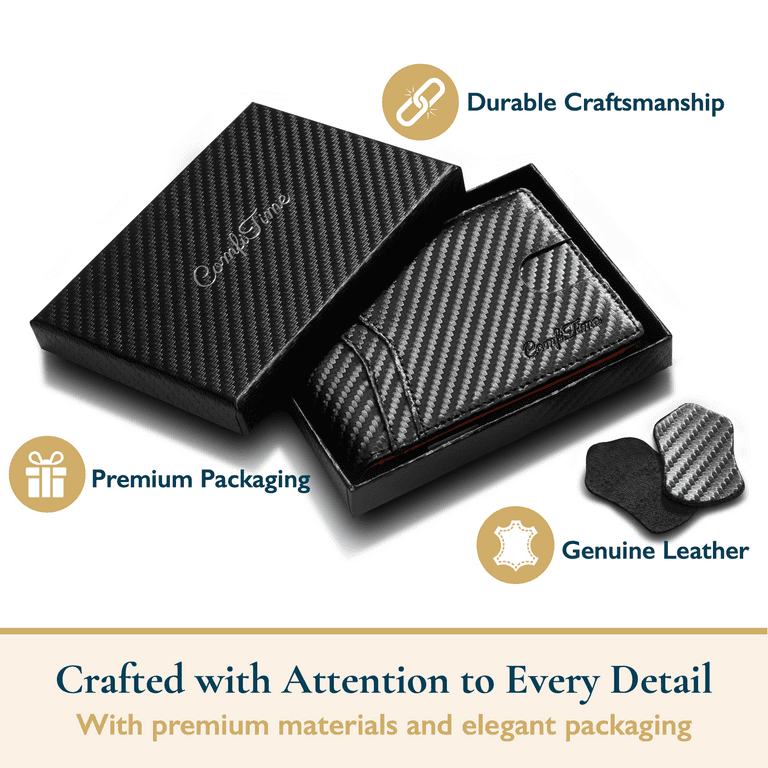 One Man And Woman Ultra-Thin RFID Card Reader Anti Theft Wallet Price ( $25.95 USD )