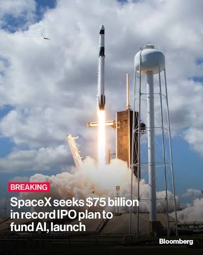 Nasdaq Stock Exchange Listing: One Elon Musk Space X Ticker Symbol ( SPCX ) IPO Shares Price ( $145.00 USD )