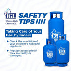 One 25 Lb Cylinder Natural Cooking Gas Price ( $35.95 USD )