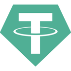 One USA Tether USDT Stablecoin Blockchain Digital Token Price ( $1.05 USD )&nbsp;