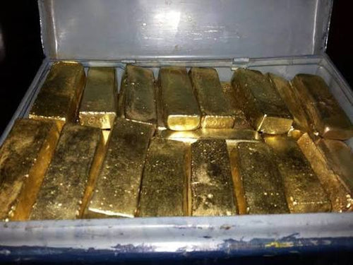 One 100 KG Or 220.5 Lbs Of Physical Gold Bar Price ( $12,800.000.00 USD )