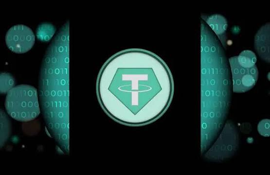 One USA Tether USDT Stablecoin Blockchain Digital Token Price ( $1.05 USD )&nbsp;