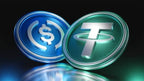 One USA Tether USDT Stablecoin Blockchain Digital Token Price ( $1.05 USD )&nbsp;