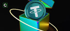 One USA Tether USDT Stablecoin Blockchain Digital Token Price ( $1.05 USD )&nbsp;