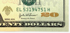 One United States Of America Physical Twenty Dollar Face Value Bill Price ( $22.00 USD )
