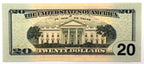 One United States Of America Physical Twenty Dollar Face Value Bill Price ( $22.00 USD )