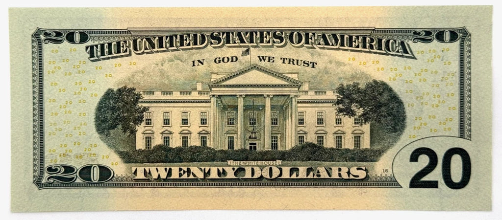 One United States Of America Physical Twenty Dollar Face Value Bill Price ( $22.00 USD )